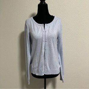 H&M | Basics Cardigan in Heather Powdered Blue